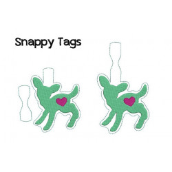 ITH - Anhänger Schlüsselanhänger Rehlein 2